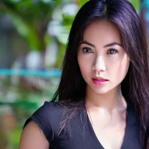 Prompt: thai actress Chicha Amatayakul