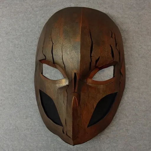 Image similar to dark souls wooden mask