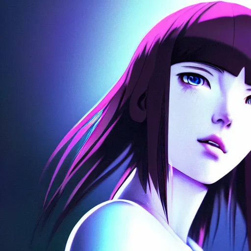 Image similar to « photorealistic, ghost in the shell, girl android, pretty, very detailed »