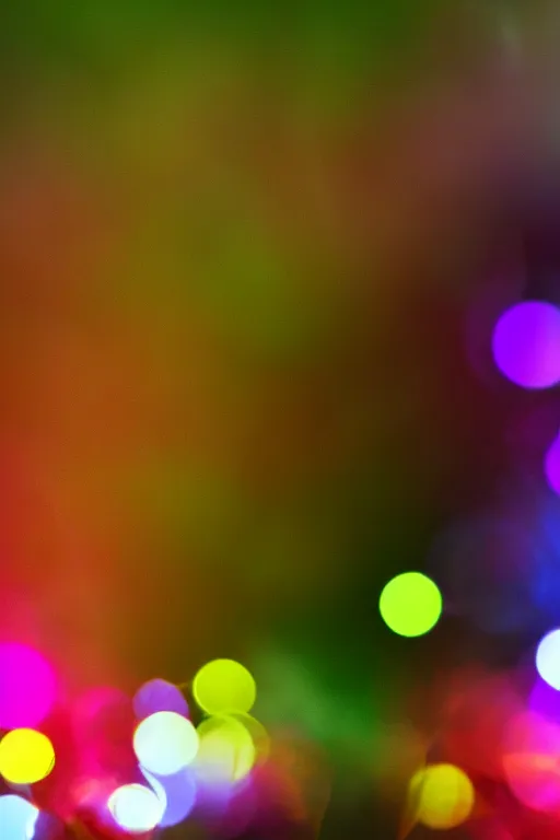 Prompt: beautiful digital HD glossy bokeh background random colors