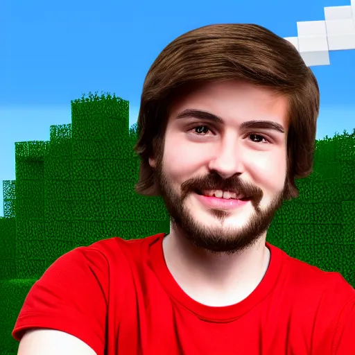 Image similar to Minecraft steve if he was human, photograph, high detailed, 4k, in focus