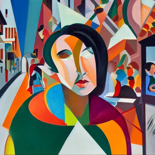 Image similar to rosalia by dana schutz