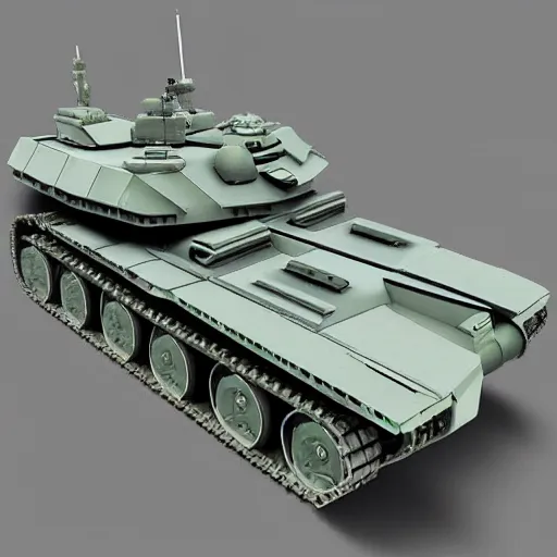 Image similar to futuristic battle tank