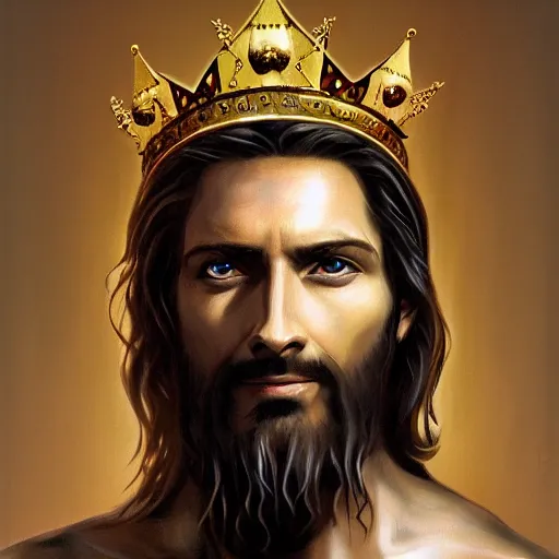 Prompt: portrait of jesus with a lizard head, crown of thorns, cross, christianity, intricate, elegant, highly detailed, centered, grungy, digital painting, artstation, concept art, smooth, sharp focus, boris vallejo