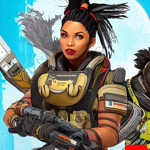 Image similar to apex legends loba