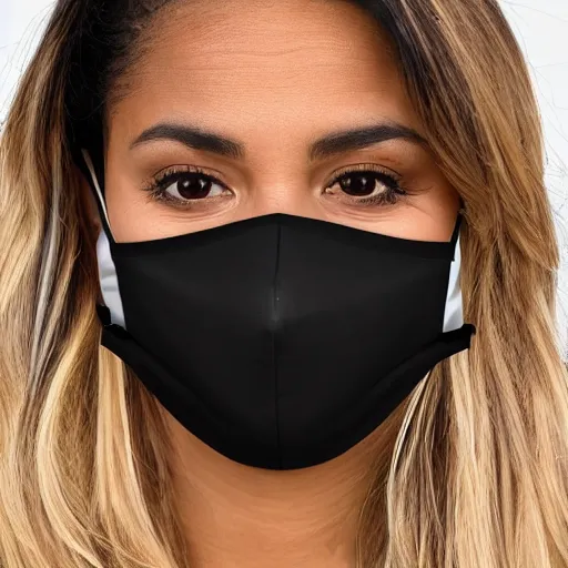 Prompt: Hip hop inspired covid face mask design