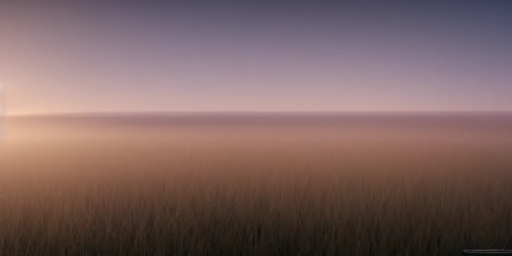 Image similar to Dutch moor field, blanket of fog, volumetric lighting, beautiful, golden hour, sharp focus, ultra detailed, cgsociety