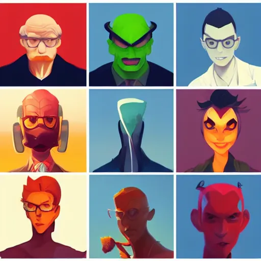 Image similar to face icon stylized minimalist toxic crusaders, loftis, cory behance hd by jesper ejsing, by rhads, makoto shinkai and lois van baarle, ilya kuvshinov, rossdraws global illumination