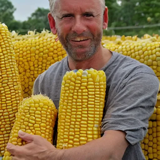 Image similar to you are now corn man