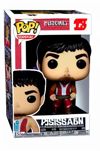 Image similar to “ very very intricate photorealistic photo of a hasan piker funko pop on a white background, award - winning details ”