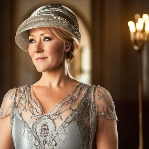 Image similar to Helene Fischer in downton Abbey , 8k, HD