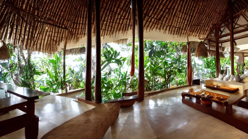 Image similar to bali interior indoor architecture