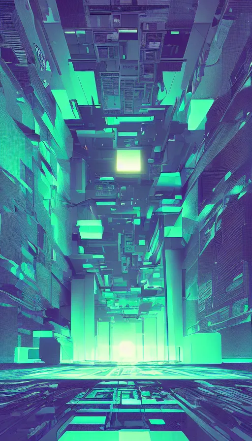 Image similar to techno artwork, by beeple