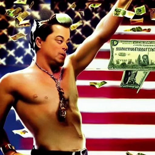 Image similar to the wolf on wall street 2 : the american dream, album art