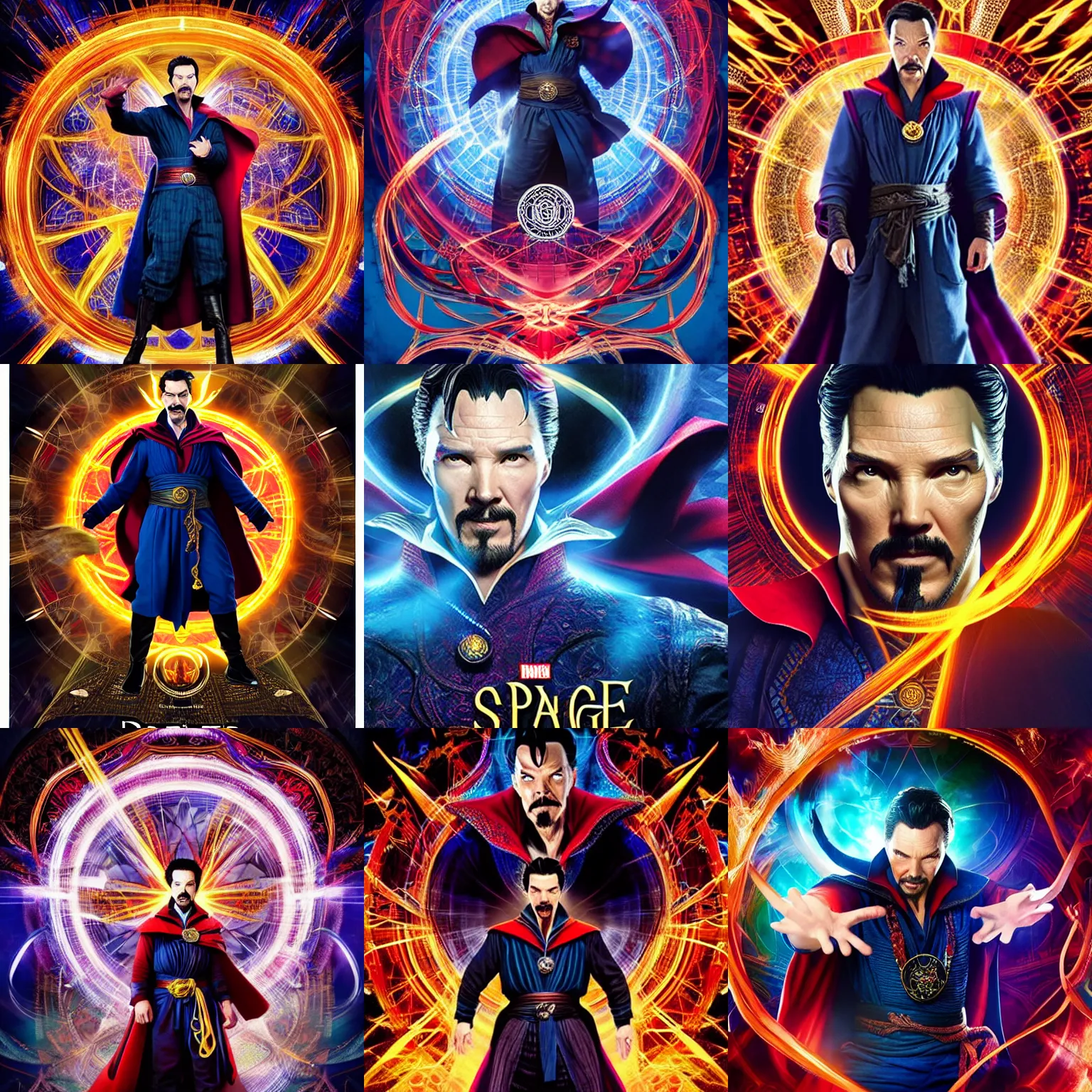 Prompt: Dr. Strange, ultra mega super hyper details of the face, full body, ultra mega super hyper detail, ultra mega super hyper modernization, cinematic, dynamic lighting, ultra mega super hyper realistic, ultra mega super hyper beautiful