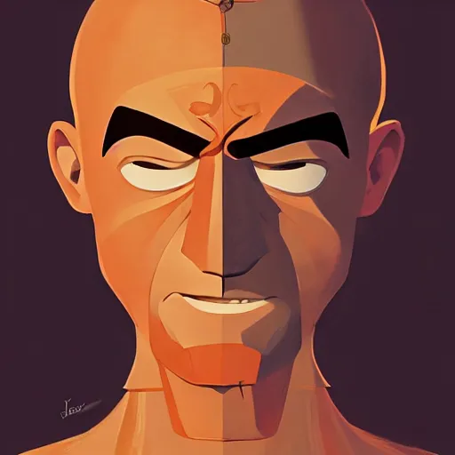 Image similar to face icon stylized minimalist ben hur, loftis, cory behance hd by jesper ejsing, by rhads, makoto shinkai and lois van baarle, ilya kuvshinov, rossdraws global illumination