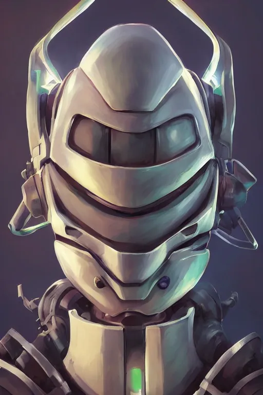 Image similar to epic mask helmet robot ninja portrait stylized as fornite style game design fanart by concept artist gervasio canda, behance hd by jesper ejsing, by rhads, makoto shinkai and lois van baarle, ilya kuvshinov, rossdraws global illumination radiating a glowing aura global illumination ray tracing hdr render in unreal engine 5