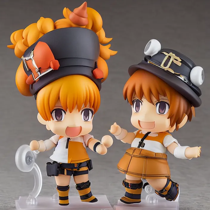 Prompt: fred f ’ instones, an anime nendoroid of fred flinstones, figurine, detailed product photo