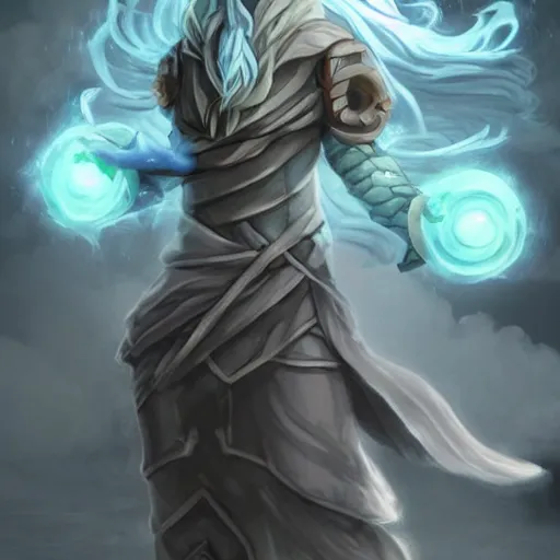 Image similar to cloud genasi