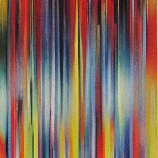 Image similar to artwork by Gerhard Richter