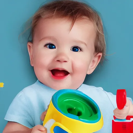 Image similar to fisher price shive, full photo, photography, realistic