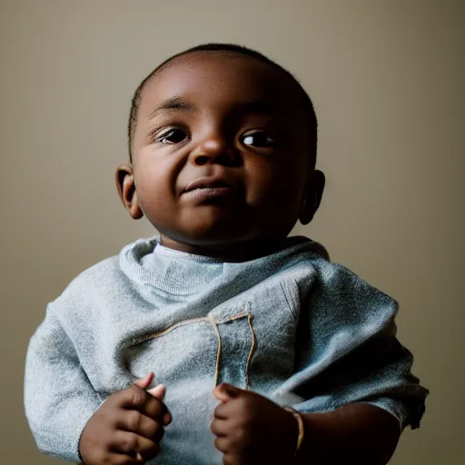 Prompt: a studio photograph of DaBaby, portrait, 40mm lens, shallow depth of field, close up, split lighting, cinematic