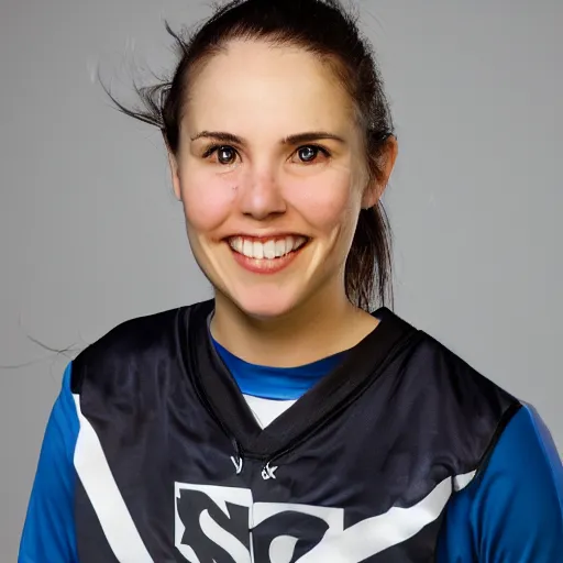 Image similar to this person is athletic, portrait photograph