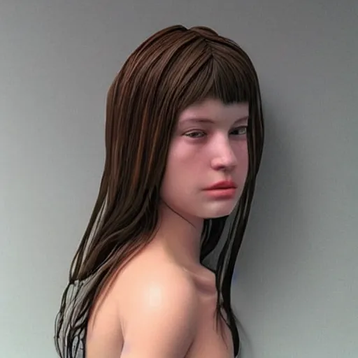 Prompt: “These 3D girl portraits are unbelievably realistic.”