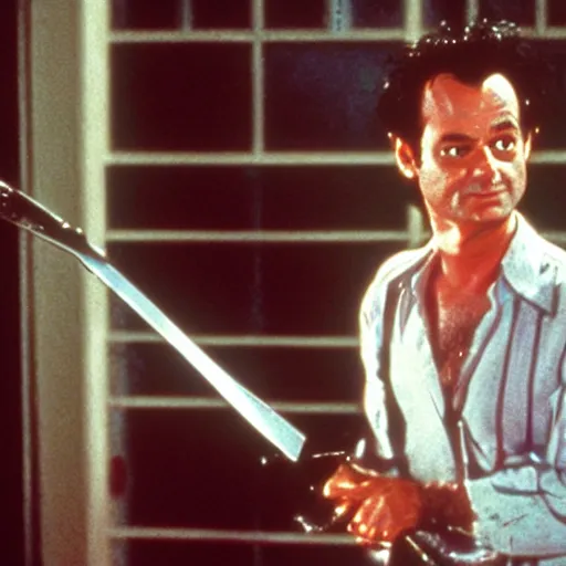 Image similar to bill murray as edward scissorhand