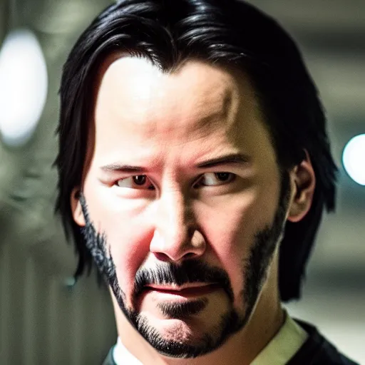 Image similar to Keanu Reeves as Dr. Strange, mcu, concept art, high definition photography, professional photography, 8k