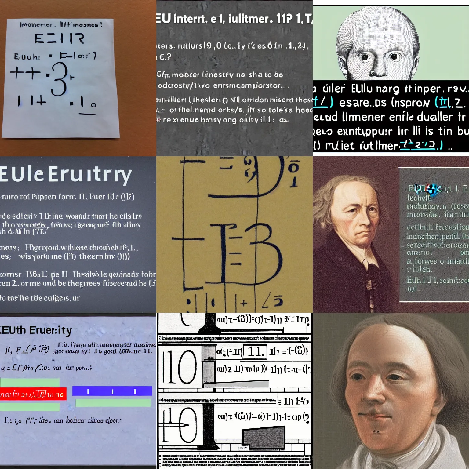 Prompt: euler's identity e^(i*pi) + 1 = 0