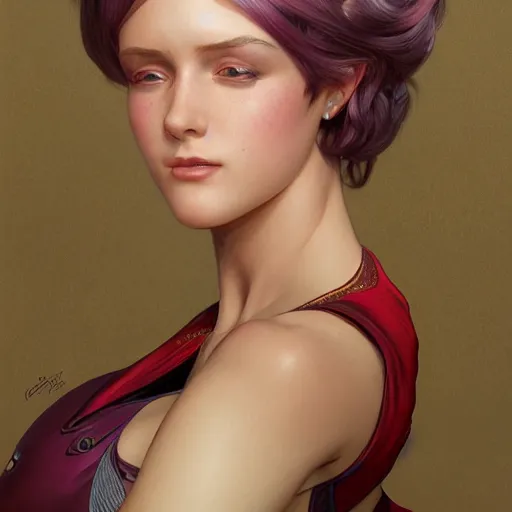 Image similar to ultra realistic illustration, stephanie from lazy town, intricate, elegant, highly detailed, digital painting, artstation, concept art, smooth, sharp focus, illustration, art by artgerm and greg rutkowski and alphonse mucha