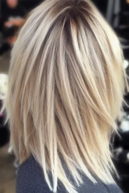 Image similar to pinterest trending blond hairstyles, volume, trending 1 9 9 0 s, photo, fashion,