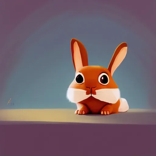 Image similar to goro fujita illustration of a cute bunny, art by goro fujita, ilustration, concept art, sharp focus, artstation and deviantart