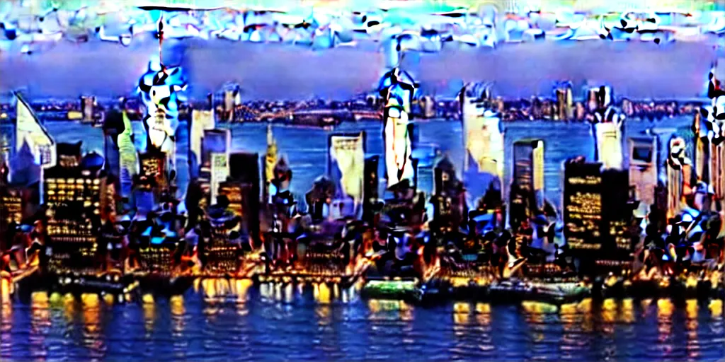 Image similar to new york city