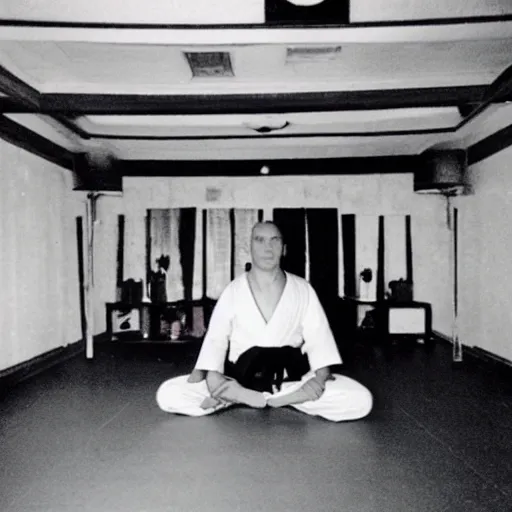 Image similar to “Paul Dudd in his Dojo”