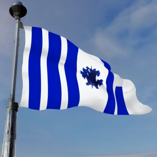 Prompt: quebec flag