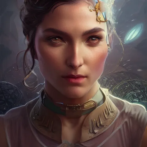 Image similar to ultra realistic illustration of tara davis, sci - fi, fantasy, intricate, elegant, highly detailed, digital painting, artstation, concept art, smooth, sharp focus, illustration, art by artgerm and greg rutkowski and alphonse mucha