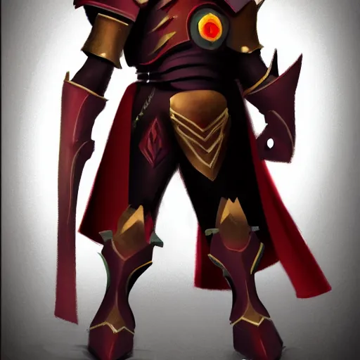 Image similar to concept art of dark ironman