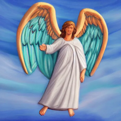 Image similar to biblically accurate angel