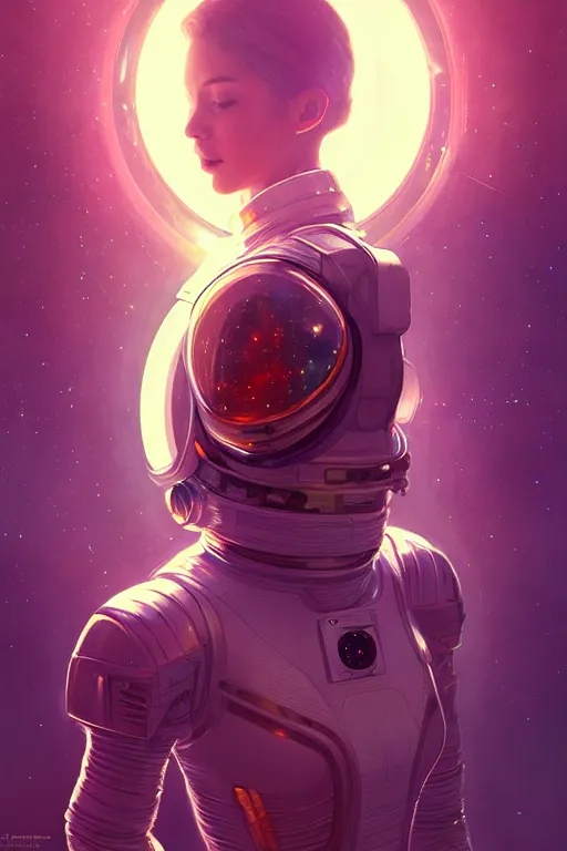 portrait armored astronaut girl, floating inside | Stable Diffusion |  OpenArt