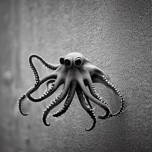 Image similar to octopus grabbing a sphere, 5 5 mm