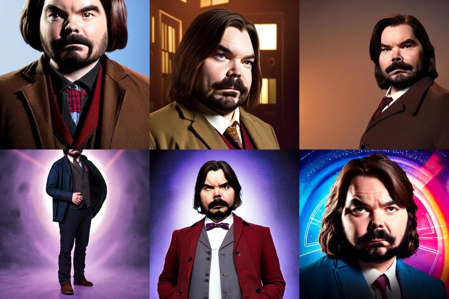 Prompt: Matt Berry is the new Doctor in Doctor Who, promotion artwork, studio lighting, ultra high resolution, lots of details, photo realistic, realistic shadows, realistic reflections, high budget