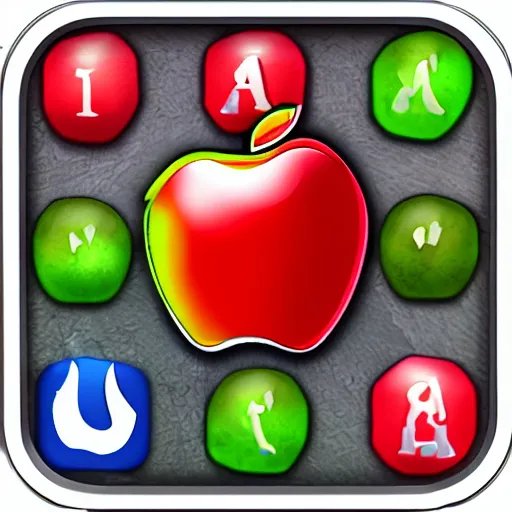 Image similar to an apple game icon world of warcraft