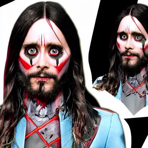 Image similar to jared leto as morbius in fortnite