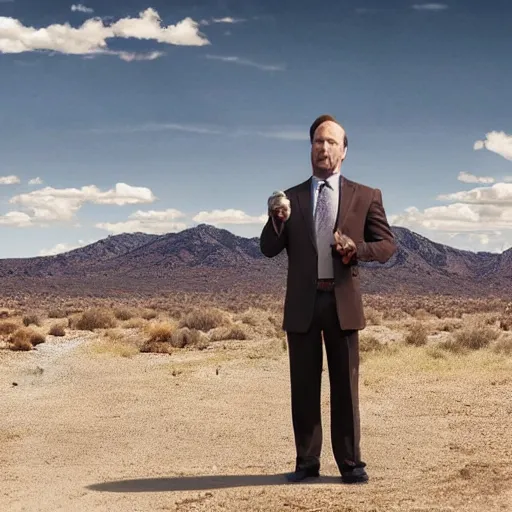 Prompt: The spoiler filled ending to Better Call Saul