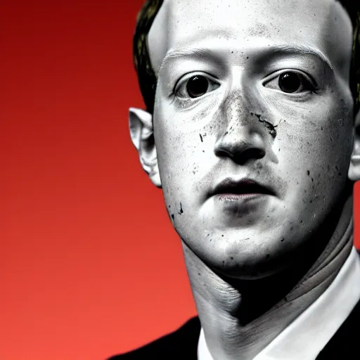 Prompt: A lizard person with Mark Zuckerberg's face