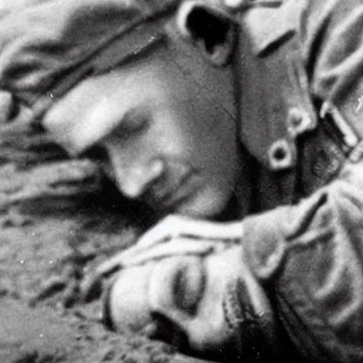 Prompt: photo of a dead american soldier during world war 2