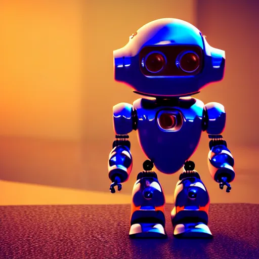 Image similar to a cute little robot. super realistic 8 k render of a dark hooded powerful elegant, cinematic composition