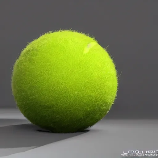 Image similar to high quality 3 d render cyberpunk very tennis ball monsters highly detailed, unreal engine cinematic smooth, in the style of detective pikachu, basil gogos, chalk, low angle, uhd 8 k, sharp focus, illustrated by basil gogos